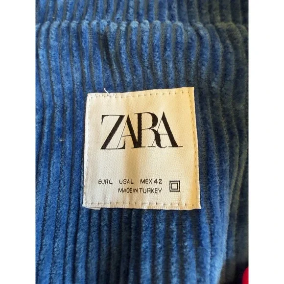 ZARA MEN'S CORDUROY JACKET / SIZE: L - Picture 5 of 6